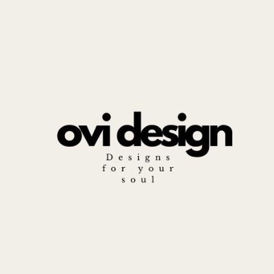 Ovi Design | Designs for your soul
An art project wielded with passion.
Find us on:
Etsy: https://t.co/E2VCRbPHdv
✉ ovidesignx@gmail.com