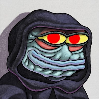 I am Dork Lord, The endgame of Matt Furie's boys club.

Some say I once was a frog youngling.

$DLORD