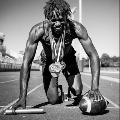 KleinForestHS C/O‘25|6’1 170lbs|4.51GPA| ATH 4.45 40 | 200 21.6 /47.9 400m/10.8 100m |‘23 T&F State Champ | KFRecruits_FB |NCAAID 2304852188