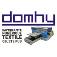 DOMHY : L'imprimante numérique française tous textiles. L'excellence technique et la polyvalence à un tarif LOW-COST !