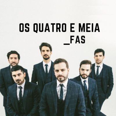 desde 2023 no Instagram (osquatroemeia_fas) e agora também no Twitter 🤍