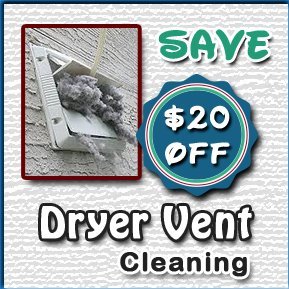 Prevent Dryer Fires
Lint Removal
Reduce Dryer Over Heating
Unclogged Dryer Vents
Increase Dryer Effeciency
