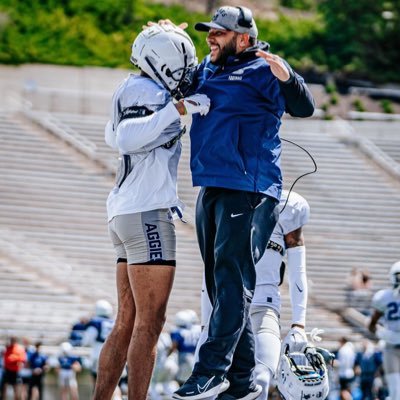 Believer, Husband, Father, and Utah State University Cornerbacks Coach. #AggiesAllTheWay