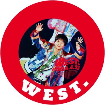 ジャニーズWEST❤️🧡💛💚💜💙💗 赤色ジャス民❤️