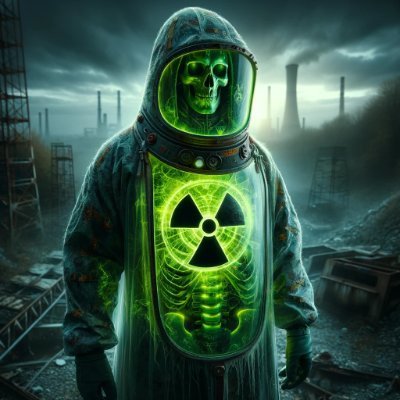 Once a diligent bank manager, the man now known as Duke Of Nuke was transformed into a zombie by a nuclear apocalypse. With his mind intact and glowing green fr