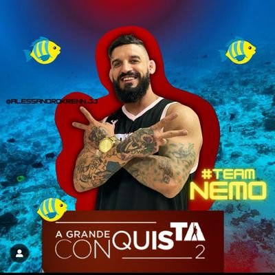 participante do reality show A grande conquista 2 #teamNemo ,Faixa preta de jiu-jitsu ,lutador de MMA,  Casado pai de 2 filhas .