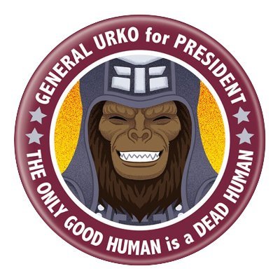 Urko is a humanoid ape and a military commander holding the rank of General
