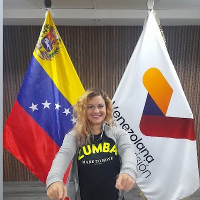 Instructora de @zumba ® Fitness L.L.C,
R1 R2
Entrenadora Personal 
17 años en  🇻🇪🇪🇨🇨🇴
Profesora de Artes 
Bolivariana #marialezumbaoficial #marialezumba