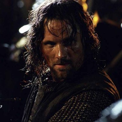 Tanrı'nın kılıcı Aragorn.. Son ork büken.