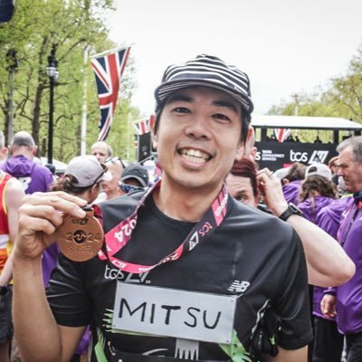 ロンドン在住9年目｜ロンドンマラソン2019,2024🏅｜フル3:35:10 ハーフ1:36:44 10km43:47｜サブ3.5目指して再出発｜イギリス系ランニングYouTubeチャンネル更新中｜イギリス国内60回以上レースに参加済｜普段は引越し作業員｜週末は食事当番｜海外在住市民ランナーの日常を呟きます