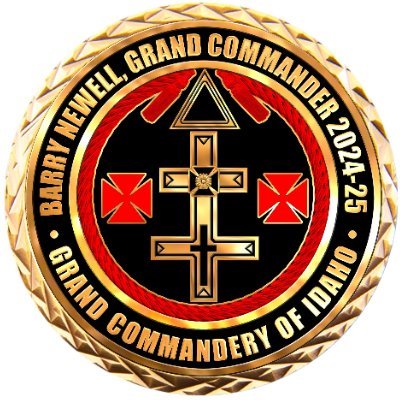 Right Eminent Grand Commander of the Grand Commandery of Knights Templar of Idaho