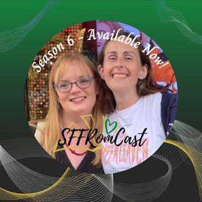 SFF romance novel addicts & writers @ESJackson1 & @jessicafluff bringing you all the book chat with the #SFFRomCast #podcast available now - link tree below!