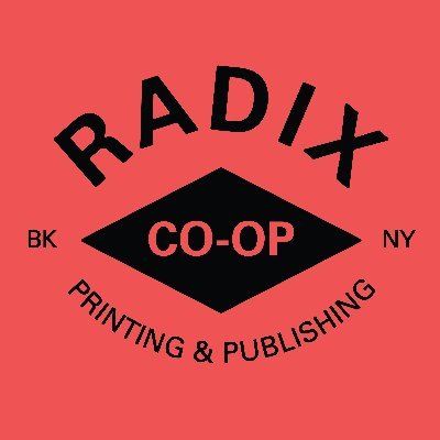 Radix Media is a worker-owned printer and publisher, producing beautifully designed, union-made books and ephemera. Weelaunee Defense Society.