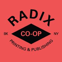 Radix Printing & Publishing Cooperative (@radixcoop) 's Twitter Profile