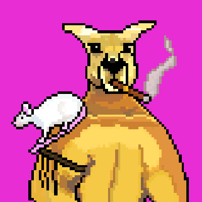 The Master of Disaster Pack is an NFT #pixelart project consisting of 3 collections. Introducing the Knockout Kangaroos! Roos fight 4 furry & feathered friends!