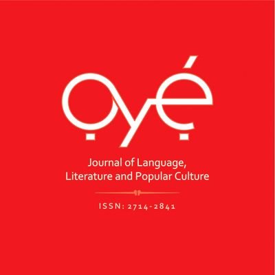 Journal of the Department of English and Literary Studies, Federal University, Oye-Ekiti, Ekiti State, Nigeria.
https://t.co/kkWqT2gFbk