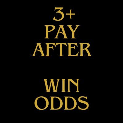 Welcome to our 3 +pay after win odds, your gateway to winning big in the world of sports betting 💯💯
If you are interested WHATSAPP +254757088895