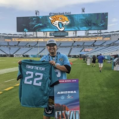 2018 @PFUFA_org  Inductee, 2021 PFUFA Charity Challenge Champion, 2022 @Jaguars NFL Fan of the Year, First ever recipient of the Key to EverBank Stadium! 🐆