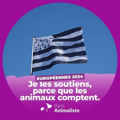 Compte de soutien au @PartiAnimaliste et à @HeleneThouy pour les élections européennes, animé par des militants animalistes bretons 🐾🌎🌱