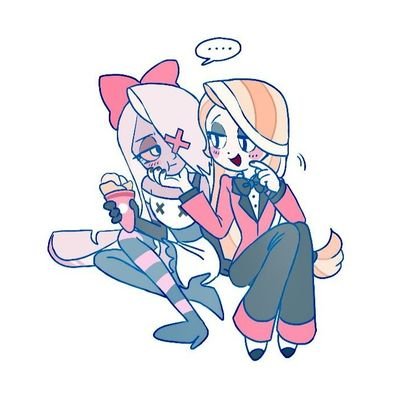 🏩Hazbin hotel 🗝️ Charlie x Vaggie cannon❤️🩶

Not So Shoujo Love Story comic favorito✨👌🏻