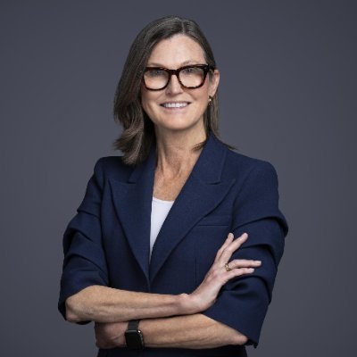 Founder, CEO and CIO @ARKinvest. Thematic portfolio manager for disruptive innovation, mom, economist, and women's advocate. Disclosure: https://t.co/chxRD4oWOd