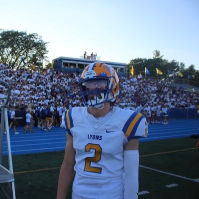 2025 | Lyons Township Varsity | WR/DB | 6’2” 175 lbs | 4.5 GPA | 2x WSC All-Conference | WSC Co-Offensive POY