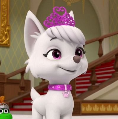 I’m Sweetie my friend is busby and one day I will be the queen of barkingburg #PawPatrolRp