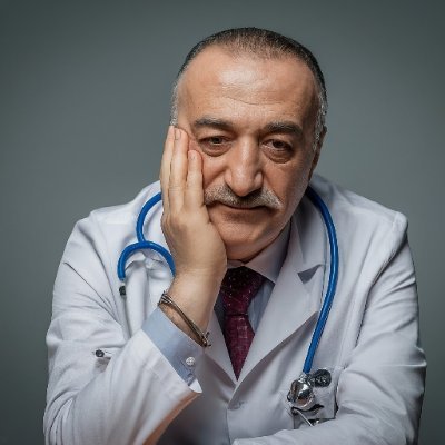 Emekli doktor. Yaş 63 yolun yarısı.