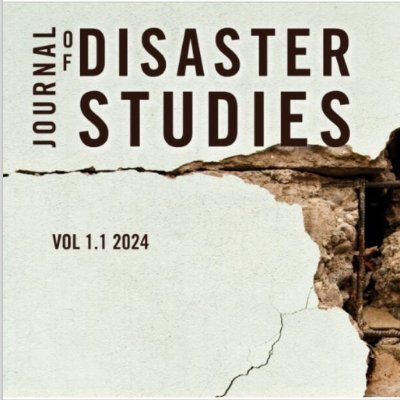 Official twitter account of the Journal of Disaster Studies, published by the University of Pennsylvania Press