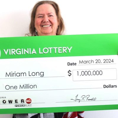 Miriam Long from Virginia wins $1 million powerball Jackpot giving back to the society by paying credit cards