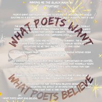 What Poets Want;What Poets Believe(@WhatPoetsWant) 's Twitter Profile Photo