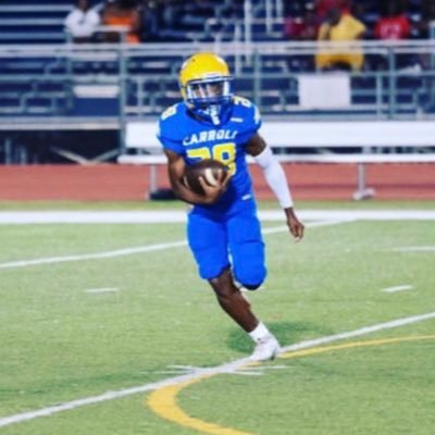 Rb/Slot/KR/PR| (5’3) Monroe La📍Carroll High School 2027💙💛|3.0 GPA| |149lb |ATH| (hendersonkaloe1@gmail.com) 318-557-5130