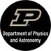 Purdue Physics&Astro (@PurduePhysAstro) Twitter profile photo