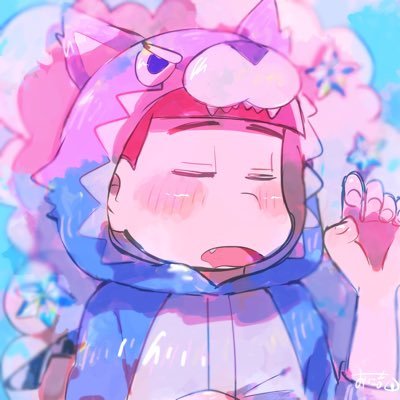 成人済。松とゲ👹と🥷🥚愛でつつ、なんでも呟く雑多垢です。 たまに字を書きます。アイコンはおに吉さん（@4213onikiti）より！ にんたま🧮二次創作垢→ @mamimumemonji