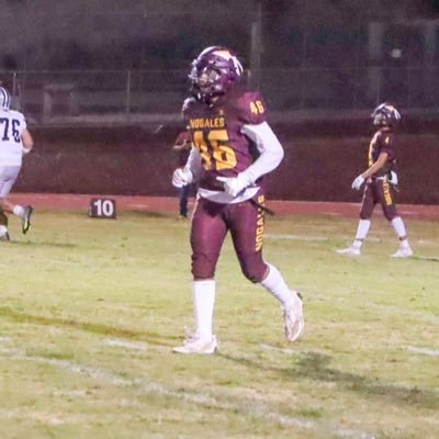 Nogales High c/o 26’ | Height 5’10 | Weight 160. | GPA - 4.0 | RB/ LB 🏈