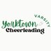 YHS Varsity Cheerleading (@YHSVCheer) Twitter profile photo
