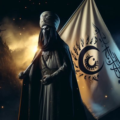 The Dark Lord of the East rises, cloaked in midnight robes and crowned with the crescent moon. Master of Fiqh, he commands a legion of orcs and mullahs.