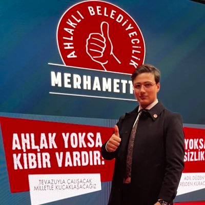 Yeniden Refah Partisi İstanbul Gençlik kolları Yönetim Kurulu üyesi