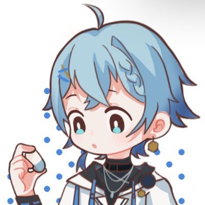 A mysterious blue-haired passerby who appears in the middle of the night.
| vtuber