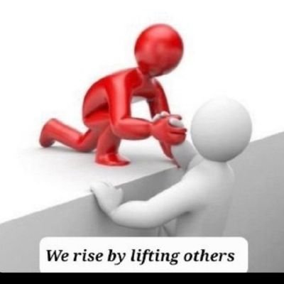 We rise by lifting others