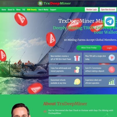 How to earn Money Online, here is trx deep miner invest on Best Platform here, invest now thank me later 💵⛏️