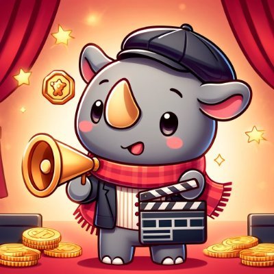 Meet Kino, he's a charismatic rhino with an ambitious dream: to produce the first-ever movie on the moon! Memecoin on Pulsechain.