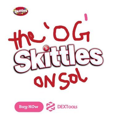 The only OG Skittles coin out there! Join TG coummunity: https://t.co/i5p8vX6pOO