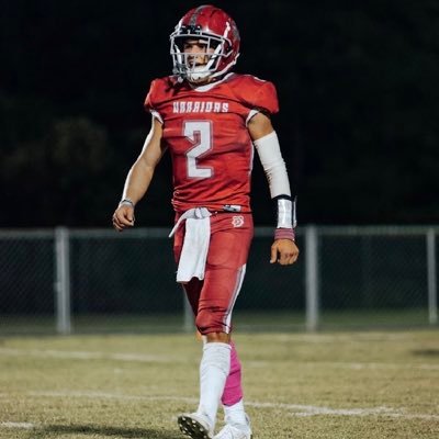 c/o 2024 / 6 foot 170 pound QB/ATH /Tuscaloosa, Alabama / 40 time: 4.62 / Senior Year: 55 touchdowns 3200 yards 104 tackles// CFA POTY/ NCAA ID# 2312182936