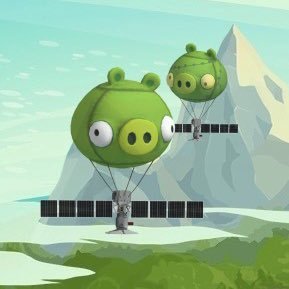 Bad piggies Spy Balloon