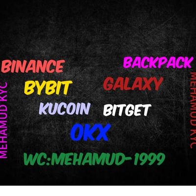 I AM KYC RESELLER FROM BANGLADESH. I HAVE BIG TEAM FOR KYC.  
(BINANCE, BACKPACK,OKX, BAYBIT, GALAXY, CIVICS,KUCOIN, BITGET etc.)
WeChat: MEHAMUD-1999