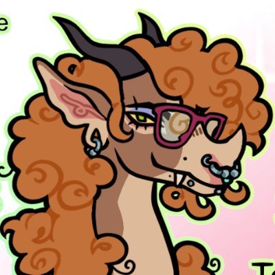 23 it/its 𖦹 pterodyketyl 𖦹 firealpaca artist, happy to chat! pup, therian, glamfur 💍engaged to @psychofright
- @dongmageddon for 🔞