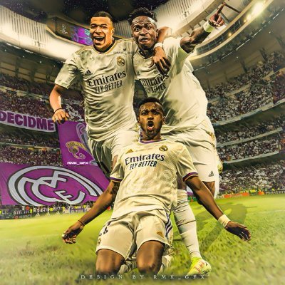 I Love Football🤍
Real Madrid FC🤍
Coach🤍
An Occasional Match Official🤍
We Are The People Of Mbappe, Vini Jr, Rodrygo, Jude and Musiala 🤍🤍🤍