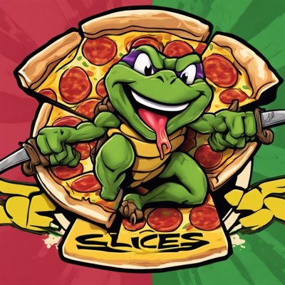 Welcome to the world of $Slices, the official governance token of the $TMNT ecosystem! We are all about loyalty, community empowerment, and the love for pizza!