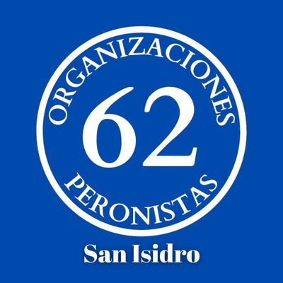 Cuenta de las 62 Organizaciones Peronistas - San Isidro - Todos unidos triunfaremos✌️